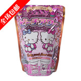 日本食玩 Heart可爱hello kitty凯蒂猫水蜜桃味饮品 杯子可收藏