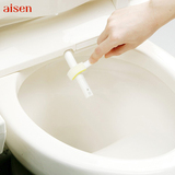 日本AISEN卫洗丽马桶专用清洁刷子4P 创意两头用马桶刷厕所刷包邮