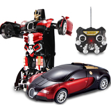 正版变形金刚汽车人充电动机器人大型男孩儿童玩具遥控车生日礼物