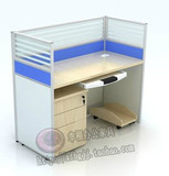 重庆单人办公电脑桌职员办公桌1人位简约工作位现代屏风隔断桌子
