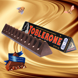 瑞士进口巧克力 Toblerone 瑞士三角黑巧克力含蜂蜜奶油杏仁50g