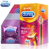 durex杜蕾斯品牌旗舰店 避孕套魔法装情趣系列18只装 大号安全套