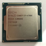 Intel/英特尔 酷睿 i7-4790K 散片CPU 4.0G四核八线程 替代4770K