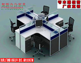 厦门办公家具屏风隔断办公桌4人组合屏风工作位职员办公桌卡座
