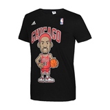 阿迪达斯NBA篮球卡通男子短袖运动T恤衫 AY0223 AY0220 AY0221