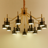 北欧后现代艺术吊灯 美式创意个性设计师客厅餐厅灯简约酒店灯具