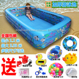 包邮 充气游泳池 加厚超大型家庭用海洋球沙水池婴幼儿童成人浴缸