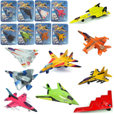 迷你小飞机模型 机身上部分合金 战斗机 客机儿童玩具 满额包邮