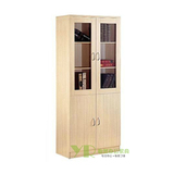 广州办公家具带锁文件柜木质档案柜板式矮柜家用书柜茶水资料柜子