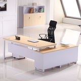 老板桌广州办公家具简约现代实木大班台主管桌经理桌老板办公桌