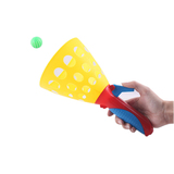 儿童户外亲子弹射玩具幼儿体育双人发射对接球弹力球抛接球拍套装