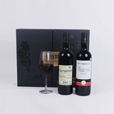 法国红酒原瓶装进口 卡斯特邦塞精选干红葡萄酒（蓝盒2瓶装）正品