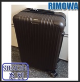 德国rimowa Stealth/日默瓦铝镁合金拉杆行李旅行登机托运箱黑色