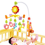 澳贝益智玩具迪迪兔床铃463201儿童婴儿早教旋转床挂安抚音乐铃