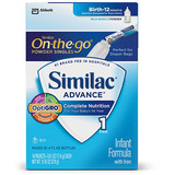 【美国直邮】Similac美产雅培一段奶粉 便携装袋装 整盒16支