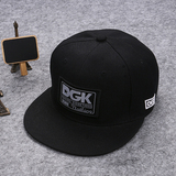 韩国DGK字母潮帽hiphop平沿嘻哈帽户外街头棒球帽时尚旅游遮阳帽