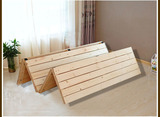 床垫 榻榻米原木硬板床架实木折叠床板 单人床铺板午休木板