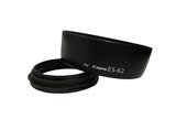 ES-62遮光罩 佳能50mmf/1.8II 50 1.8小痰盂镜头ES62二段式可反扣