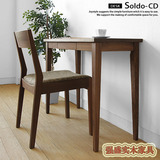 日式北欧式宜家纯实木儿童简易白橡木单人卧室创意小书桌学习桌椅