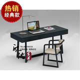 黑橡木书桌钢琴烤漆书桌烤漆电脑桌现代简约老板办公桌写字台特价