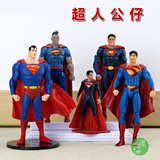 正版超人手办DC正义联盟蝙蝠侠大战超人英雄手办人偶模型手办