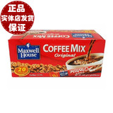 韩国进口咖啡粉 麦斯威尔原味三合一速溶甜咖啡 240g 条状盒装