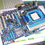 技嘉GA-MA770T-US3 D3 台式电脑拆机AMD AM3 770DDR3双核四核主板