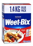 澳洲weet-bix麦片清仓原味无糖1.4kg儿童谷物代购即食免煮燕麦