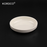 KORDCO酒店餐具仿瓷盘子韩式餐盘密胺小吃盘调味碟酱油碟塑料盘子