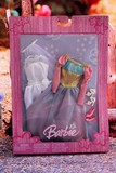 芭比衣服盒装芭比衣服美泰正版芭比娃娃衣服两件套珍藏版芭比衣服