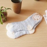 不勒脚女月子袜子松口袜 孕妇专用弹性袜子春秋季 珊瑚绒产妇袜