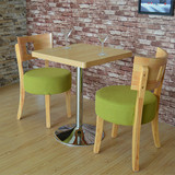 品桌椅组合厂家直销做旧原木整装咖啡厅餐桌椅西餐厅沙发椅清店新
