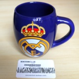 皇家马德里官方正品纪念品 皇马队徽款马克杯水杯杯子 特价现货