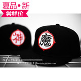 夏季少年韩版潮青年男女 棒球嘻哈帽神魔刺绣中学生帽子专用