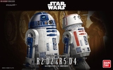 万代Bandai 1/12 STAR WARS星球大战 宇航技工机器人R2-D2 R5-D4