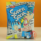 超酸糖包邮免运费酸糖果日本零食进口的nobel诺贝尔super soda糖