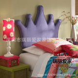 深圳厂家直销布艺创意床 儿童床时尚现代简约风格学生家具公主床