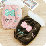 亲子宝宝袖套男女生婴幼儿童短款韩国卡通可爱护袖头加厚保暖冬季