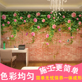 电视背景墙纸壁纸客厅3D立体无缝墙布大型壁画现代简约 蔷薇之恋