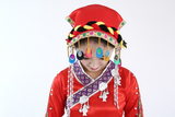 新款苗族少数民族服装女装土家族舞蹈演出服装壮族瑶族演出服头饰