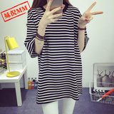 韩国中长款女士短袖T恤女半袖大款女装夏装25宽松18-29周岁24上衣
