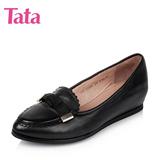 Tata/他她秋季专柜同款羊皮浅口女单鞋2J106CQ5