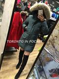 加拿大代购正品CANADA GOOSE加拿大鹅TRILLIUM女士中长款羽绒服