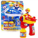 韩国进口pororo吹泡泡 电动泡泡枪 儿童玩具全自动吹泡泡机泡泡枪