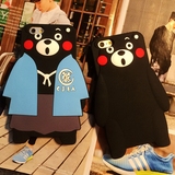 日本Kumamon熊本熊iphone6plus手机壳硅胶套苹果5s卡通情侣外壳软