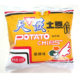 20包起拍 贵州特产 天使土豆片薯片洋芋片20克怀旧儿时膨化零食