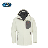 Discovery Expedition2015年秋冬款男装三合一冲锋衣徒步旅行外套