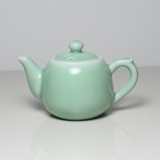 特价 龙泉青瓷创意茶壶日式陶瓷功夫茶具哥弟窑普洱红茶个人茶壶