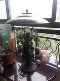 文革时期老上海搪瓷灯罩台灯老式古董灯具怀旧古玩收藏品老物件