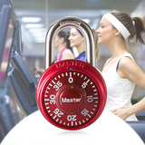 MASTER LOCK/玛斯特锁具 1533D 健身房储物柜旋转式预置密码挂锁
